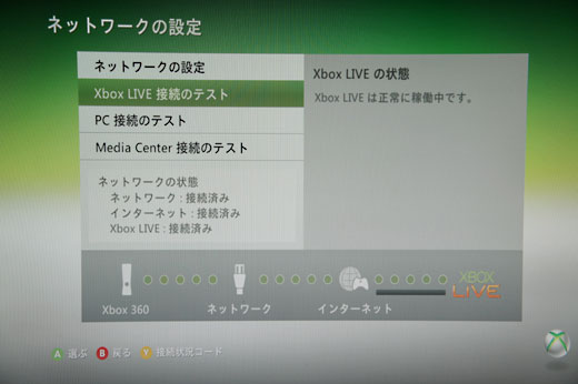 Xbox LIVE は正常に稼働中です。
